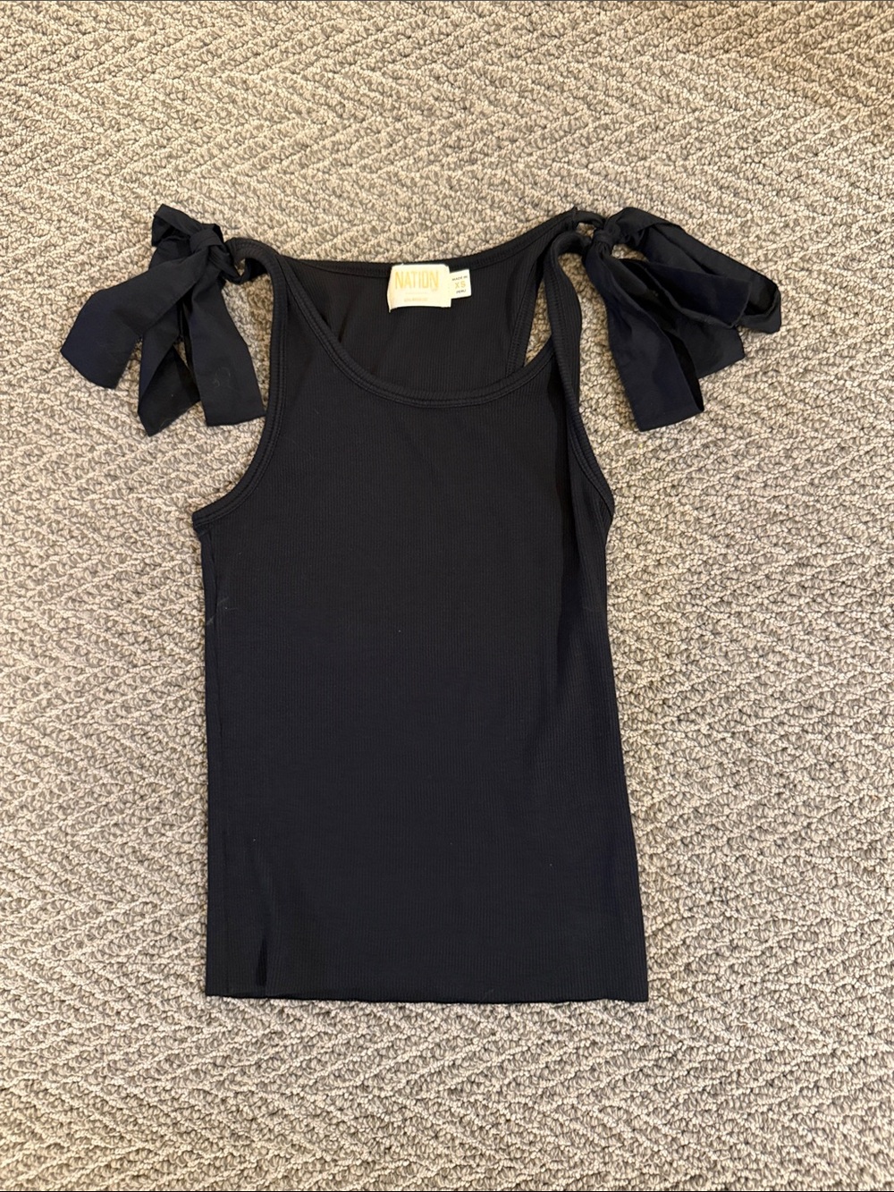 Nation tank top with bows